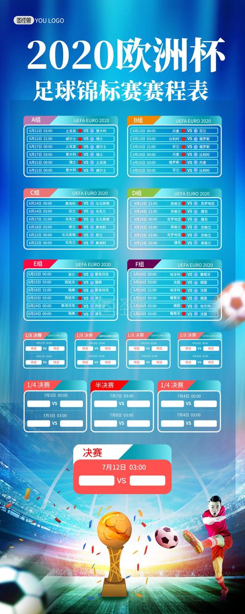 足球比赛欧洲杯（足球欧洲杯赛程2020赛程表）