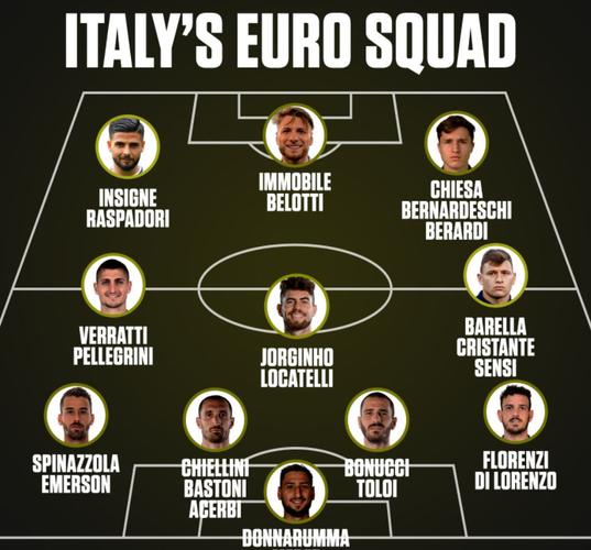 意大利欧洲杯阵容分析（意大利欧洲杯主力阵容）